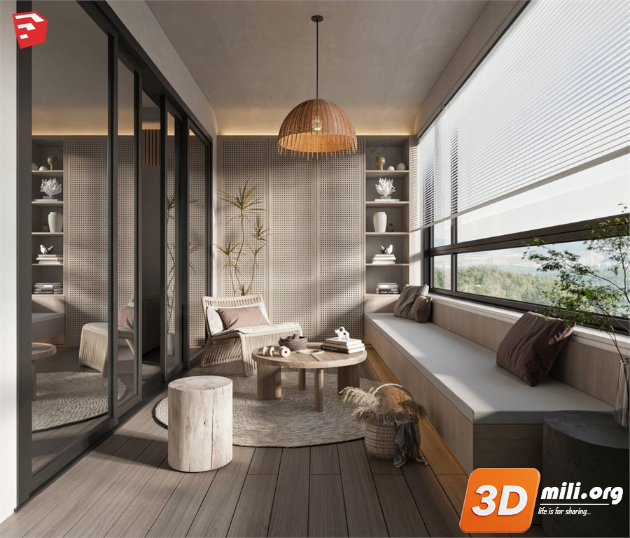 Balcony Skp Files